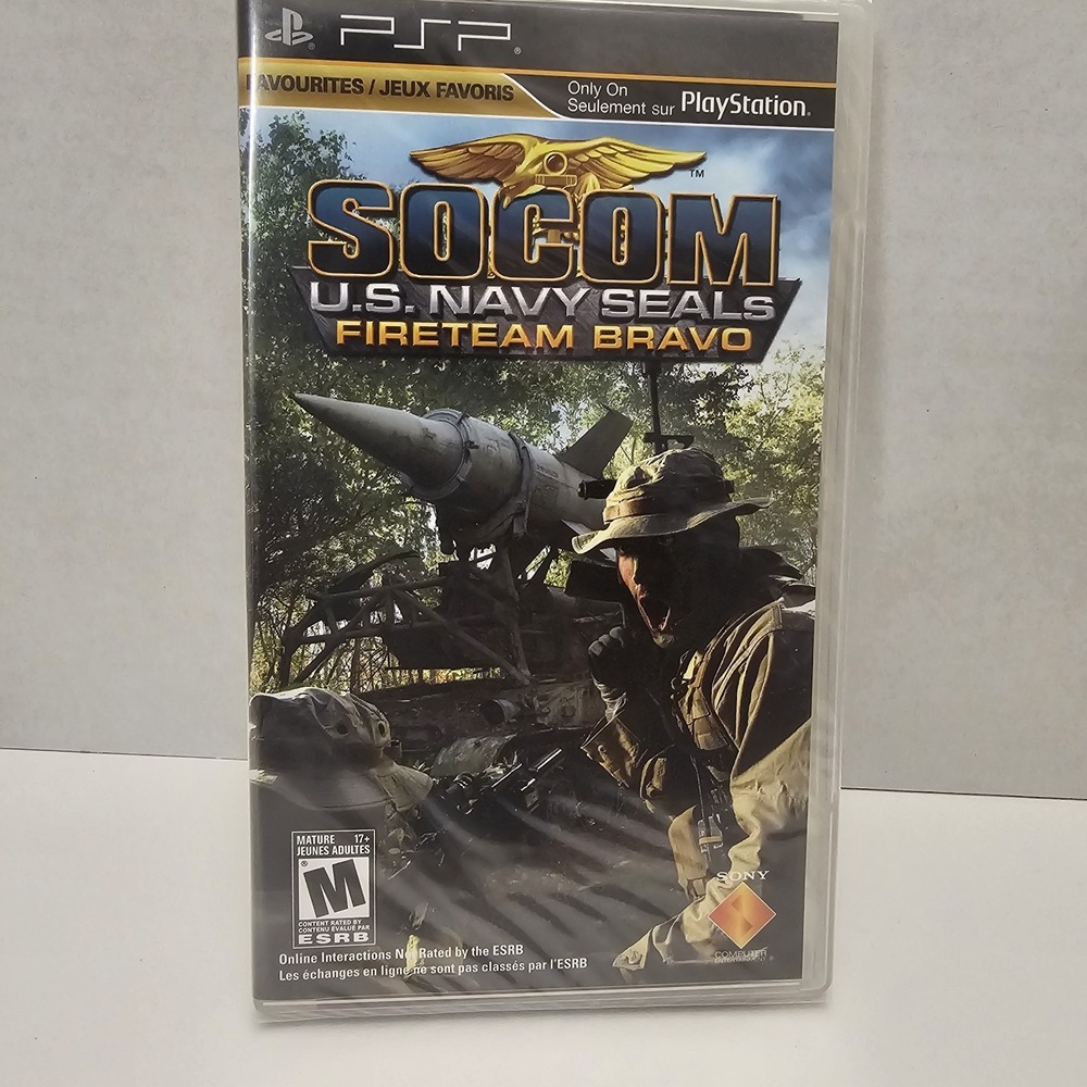 Socom US‎ Navy Seals Fireteam Bravo (Sony PSP, 2005)